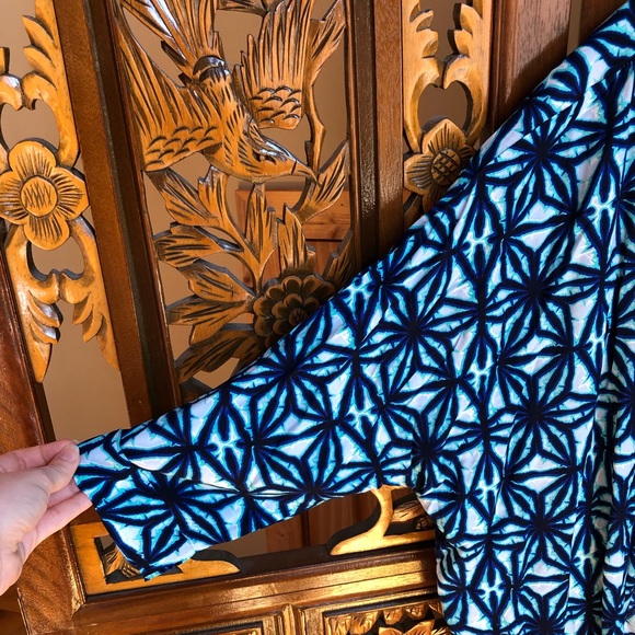 All For Color Rayon Half Sleeve Batwing Cardigan - Picture 3 of 7